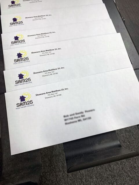 Custom printed envelopes with variable data printing - Print Plus Web