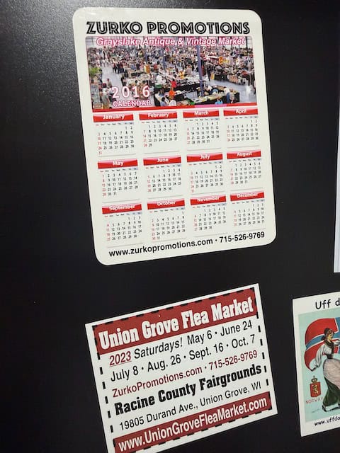 magnetic calendar printing
