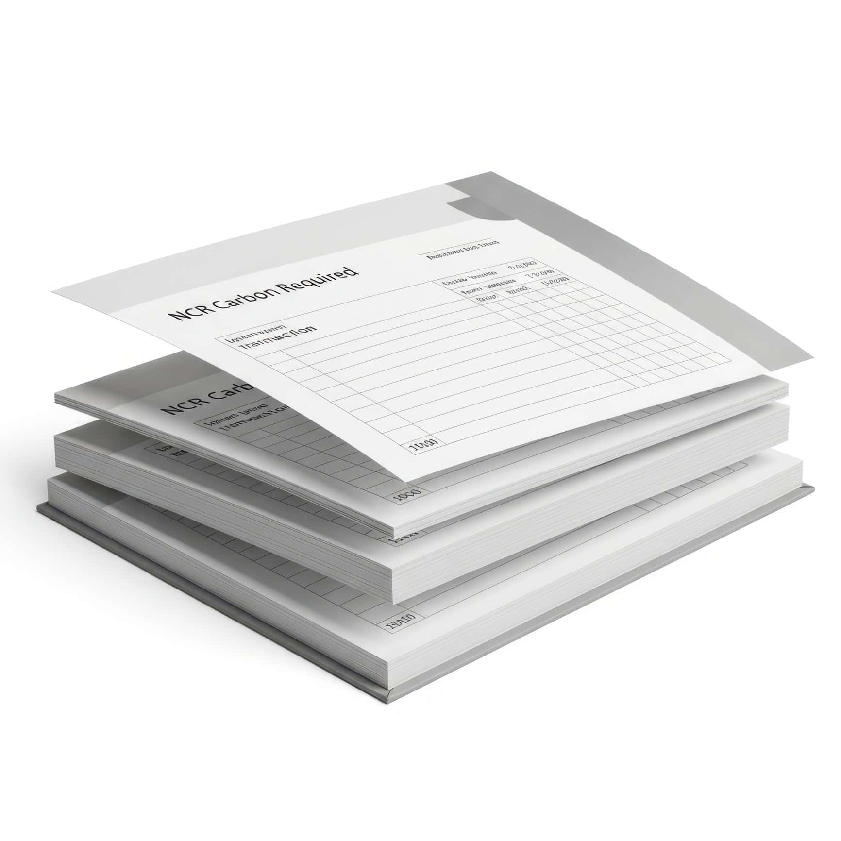 Carbonless form printing